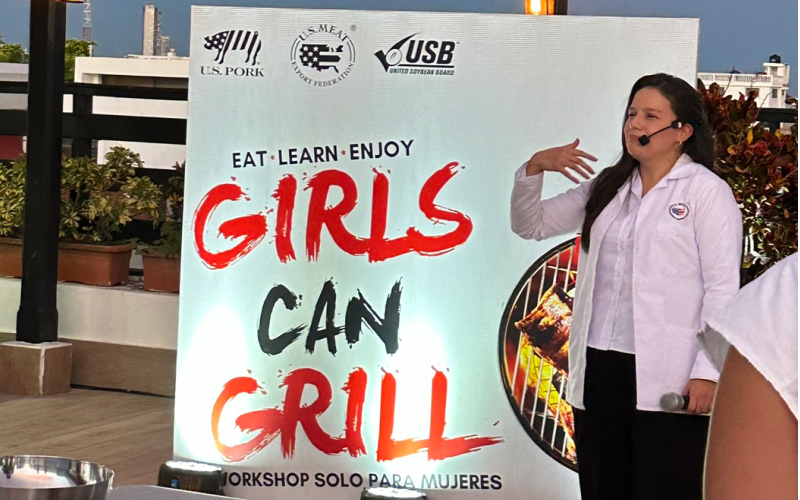 Girls can grill
